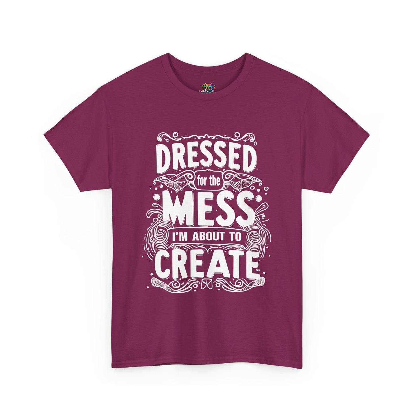 Unisex Heavy Cotton Tee (Dressed for the Mess)