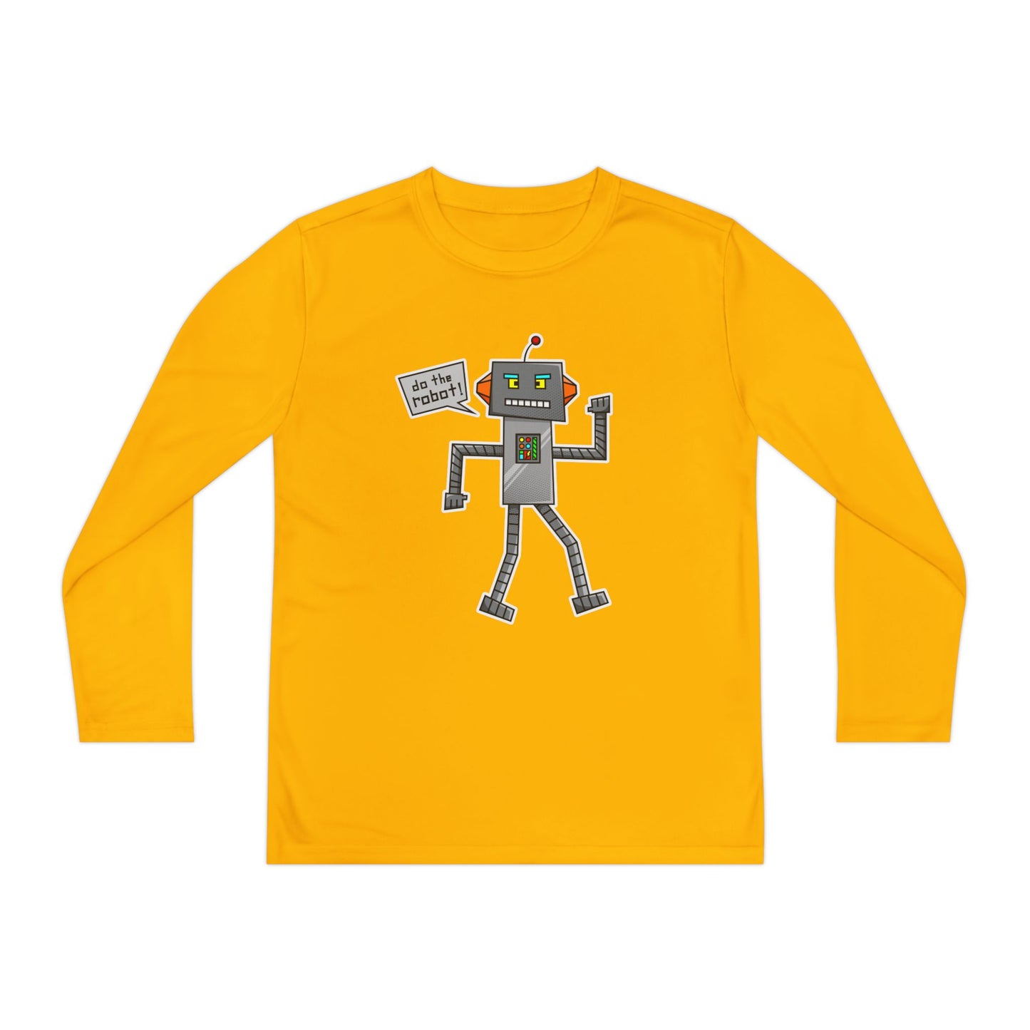 Youth Long Sleeve Competitor Tee (Do the Robot)