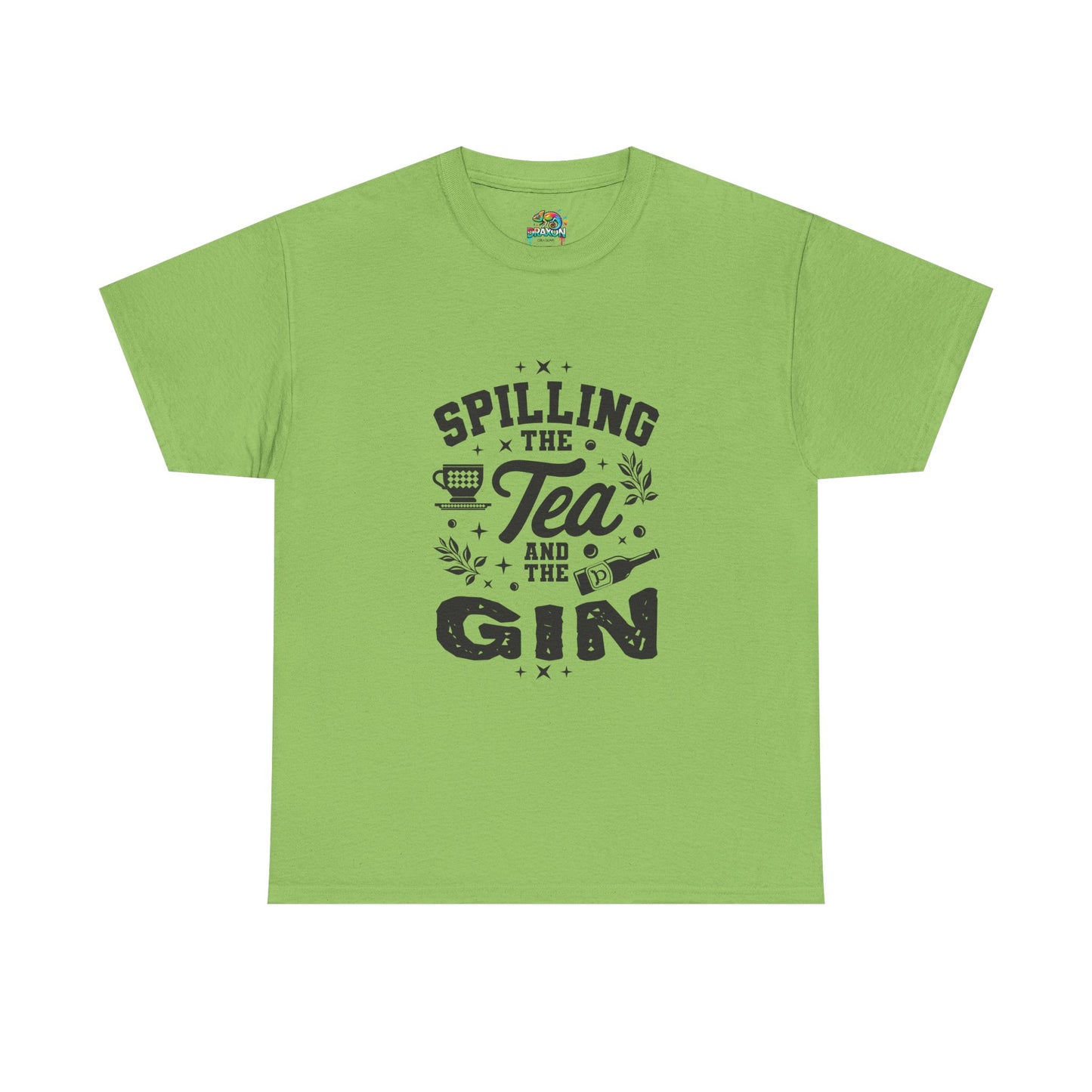 Unisex Heavy Cotton Tee (Spill Tea & Gin)