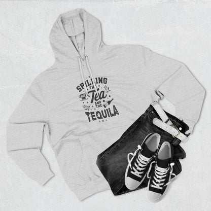 Three-Panel Fleece Hoodie (Spill Tea & Tequila)