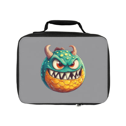 Lunch Bag - Grey (Green Monster 1)