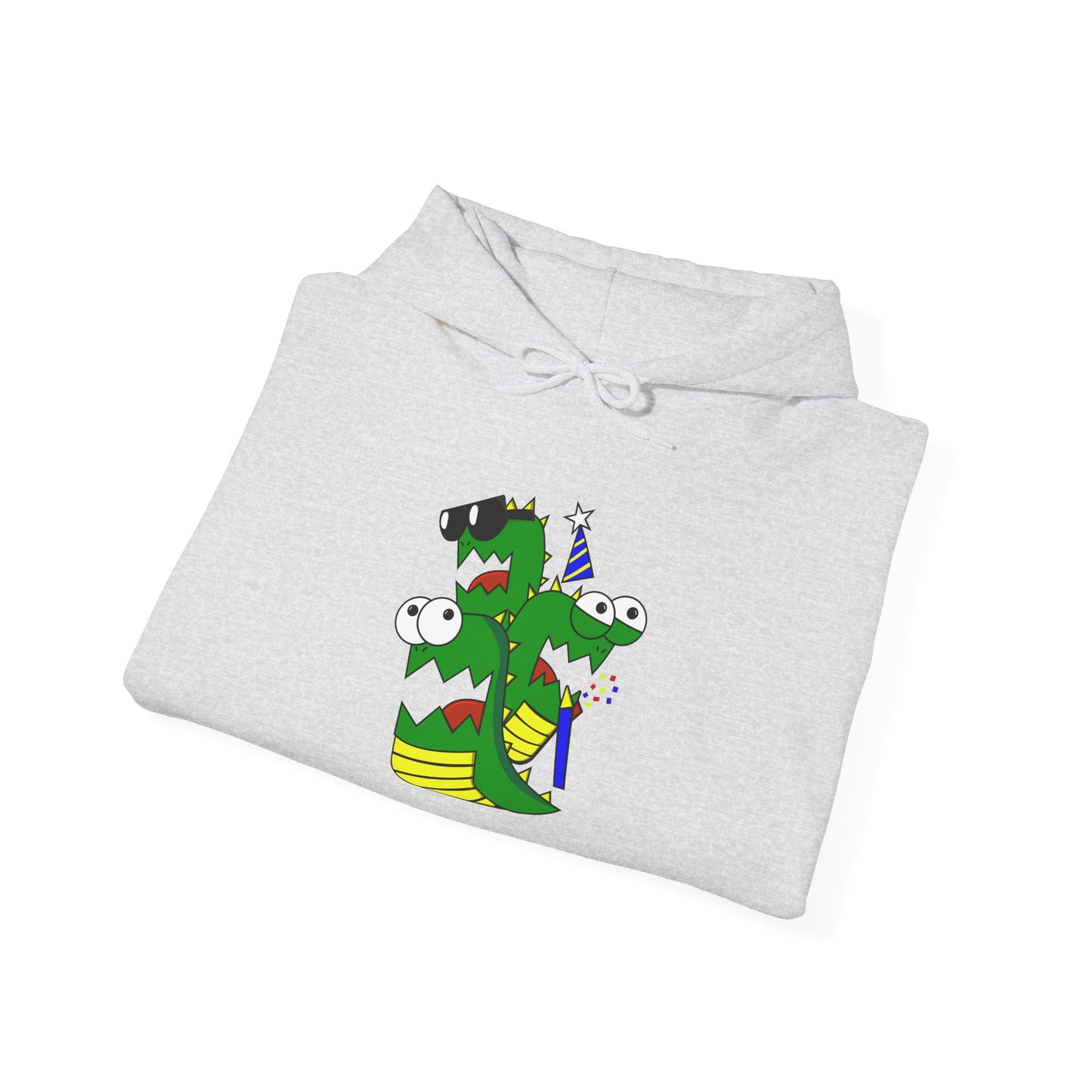 Unisex Heavy Blend™ Hooded Sweatshirt (Larry the Snake thing)