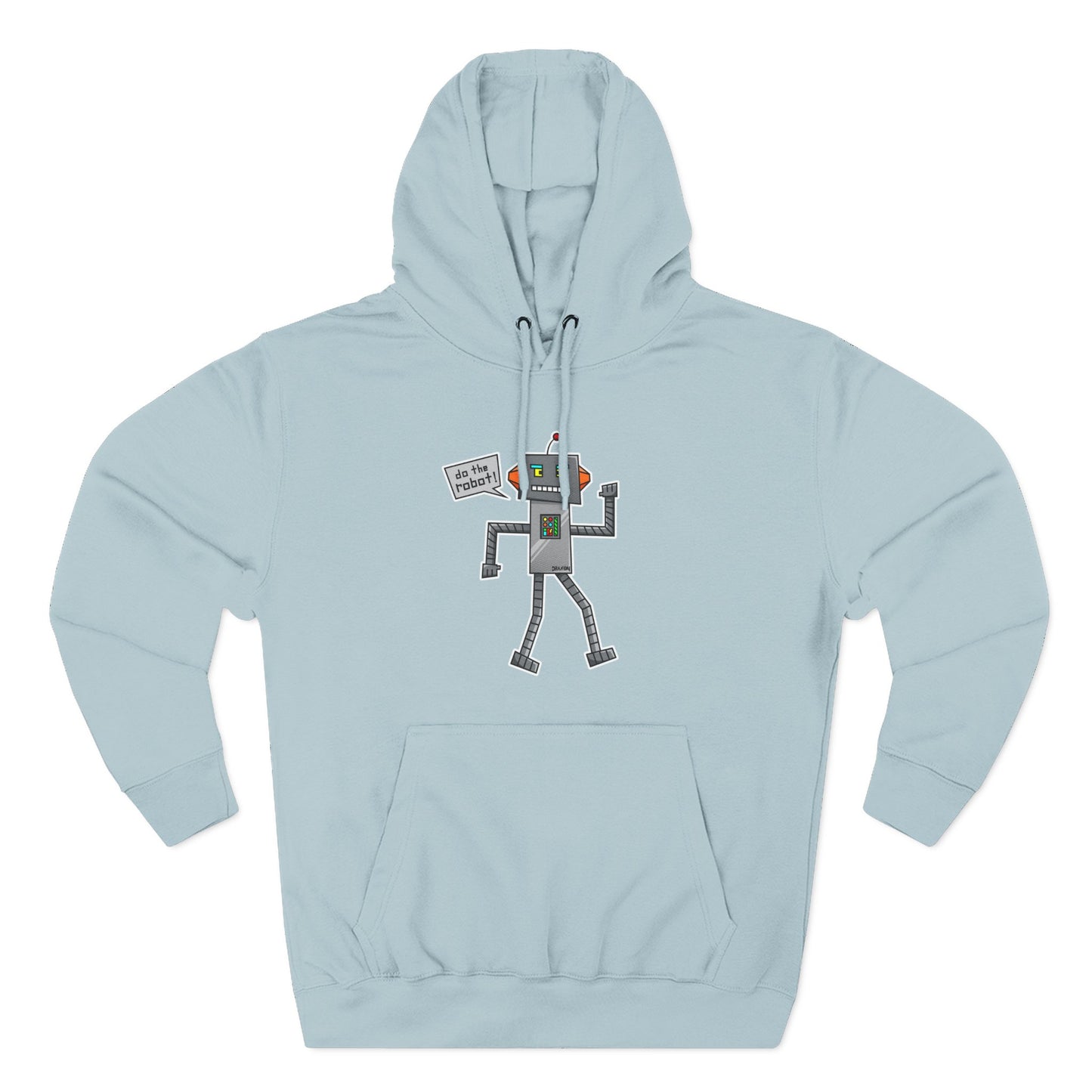 Three-Panel Fleece Hoodie (Do the Robot)