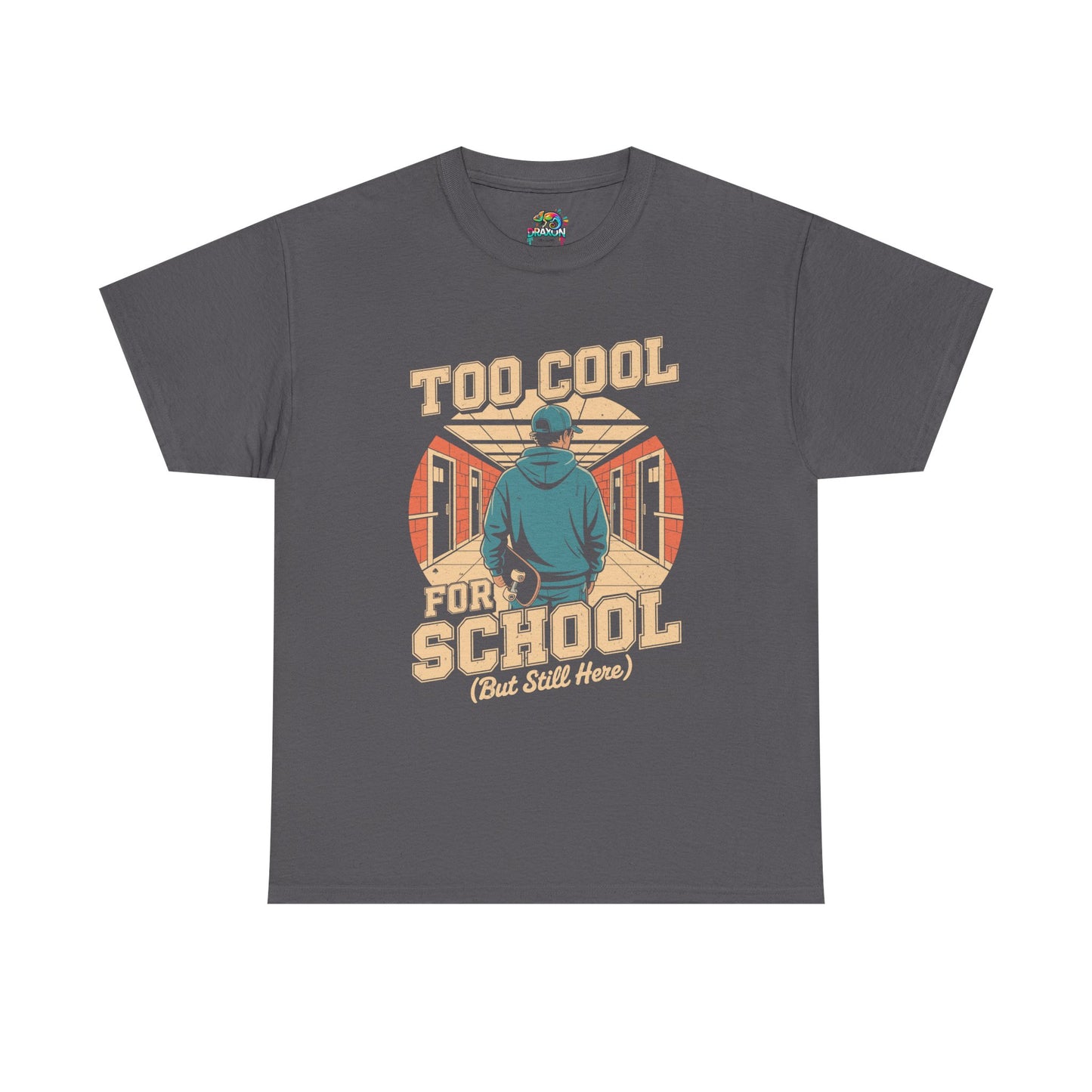 Unisex Heavy Cotton Tee (Too Cool For School)