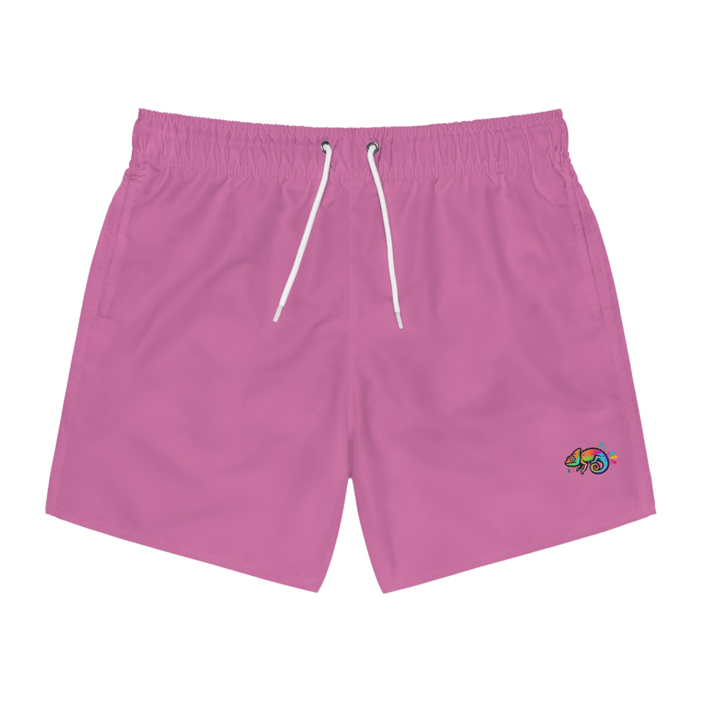 Light Pink Swim Trunks (AOP)