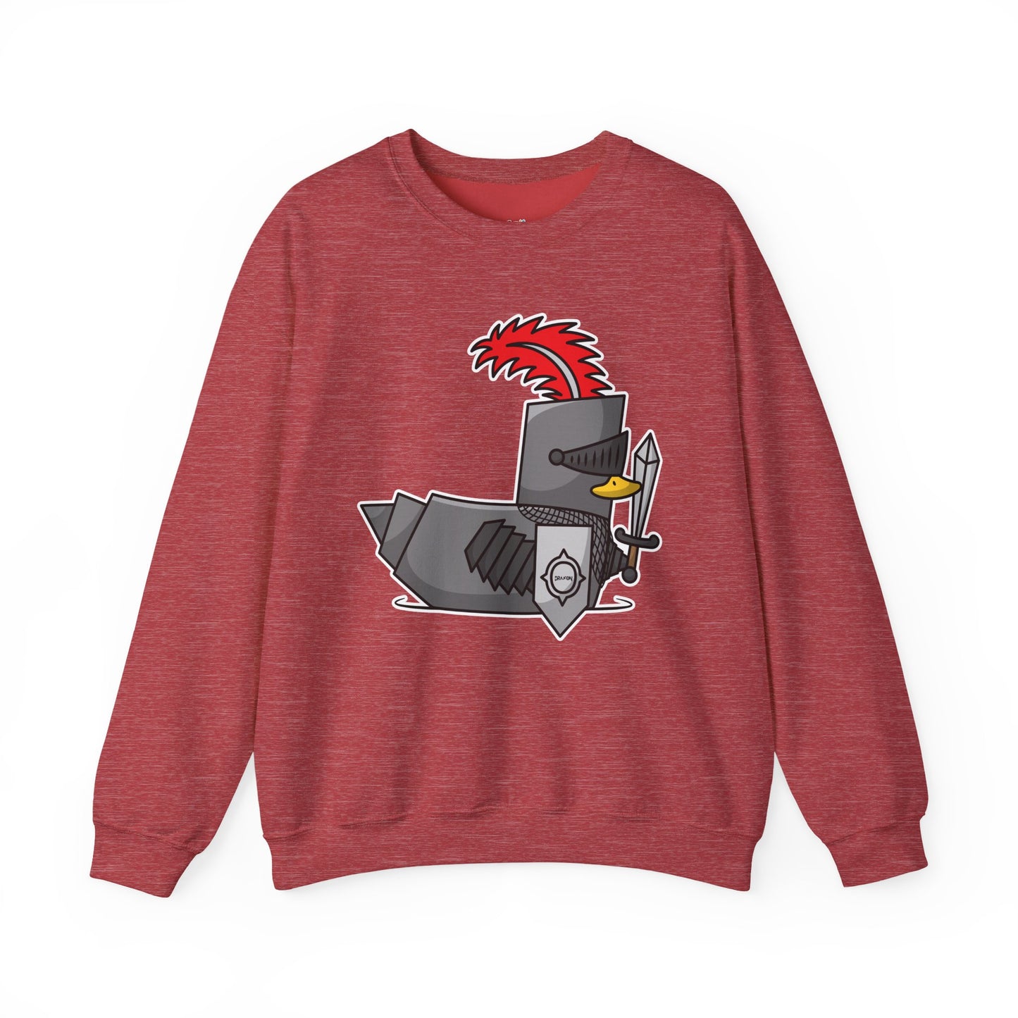 Unisex Heavy Blend™ Crewneck Sweatshirt (Knight Duck)
