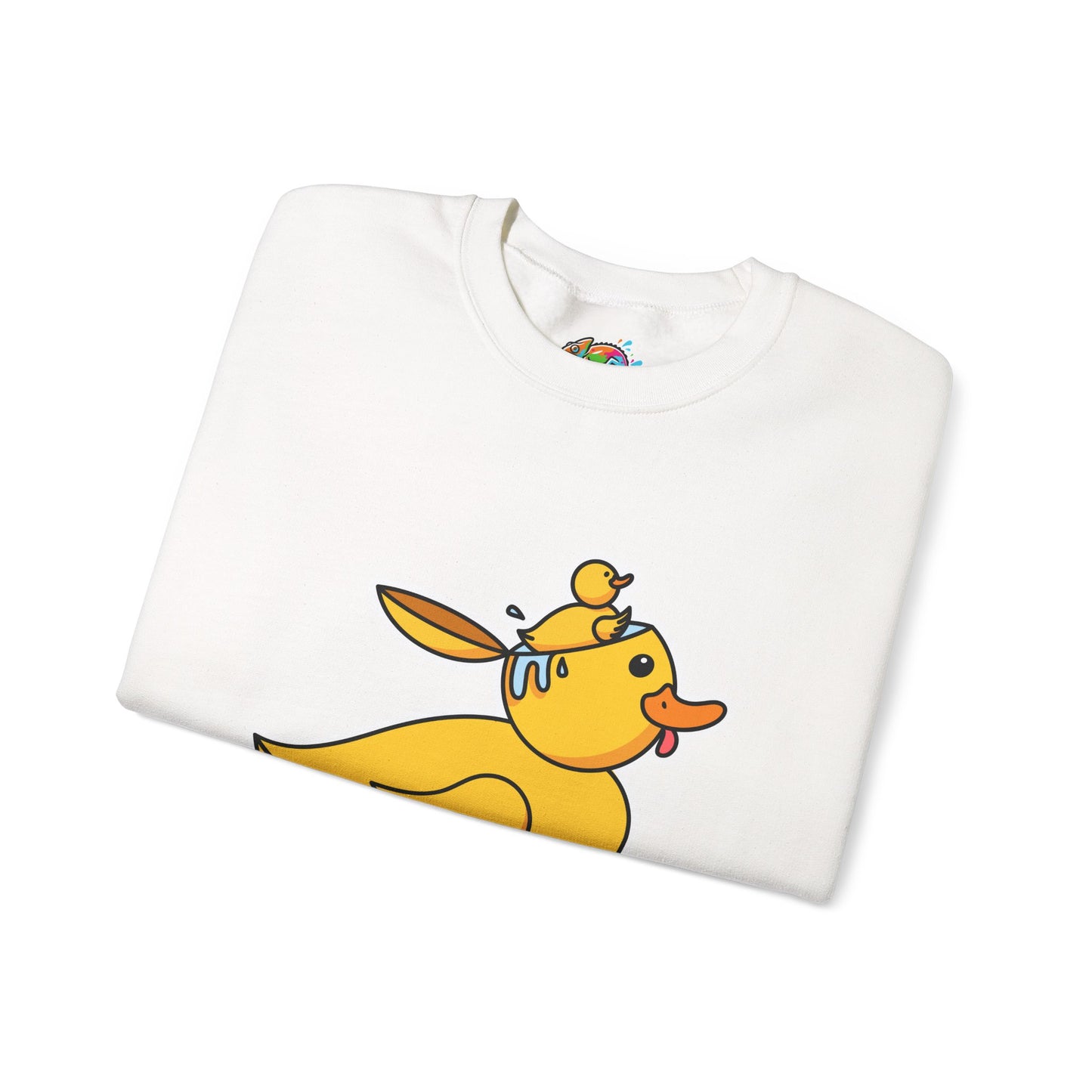 Unisex Heavy Blend™ Crewneck Sweatshirt (Duck Bird Brain)