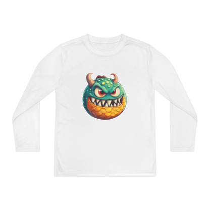 Youth Long Sleeve Competitor Tee (Green Monster 1)