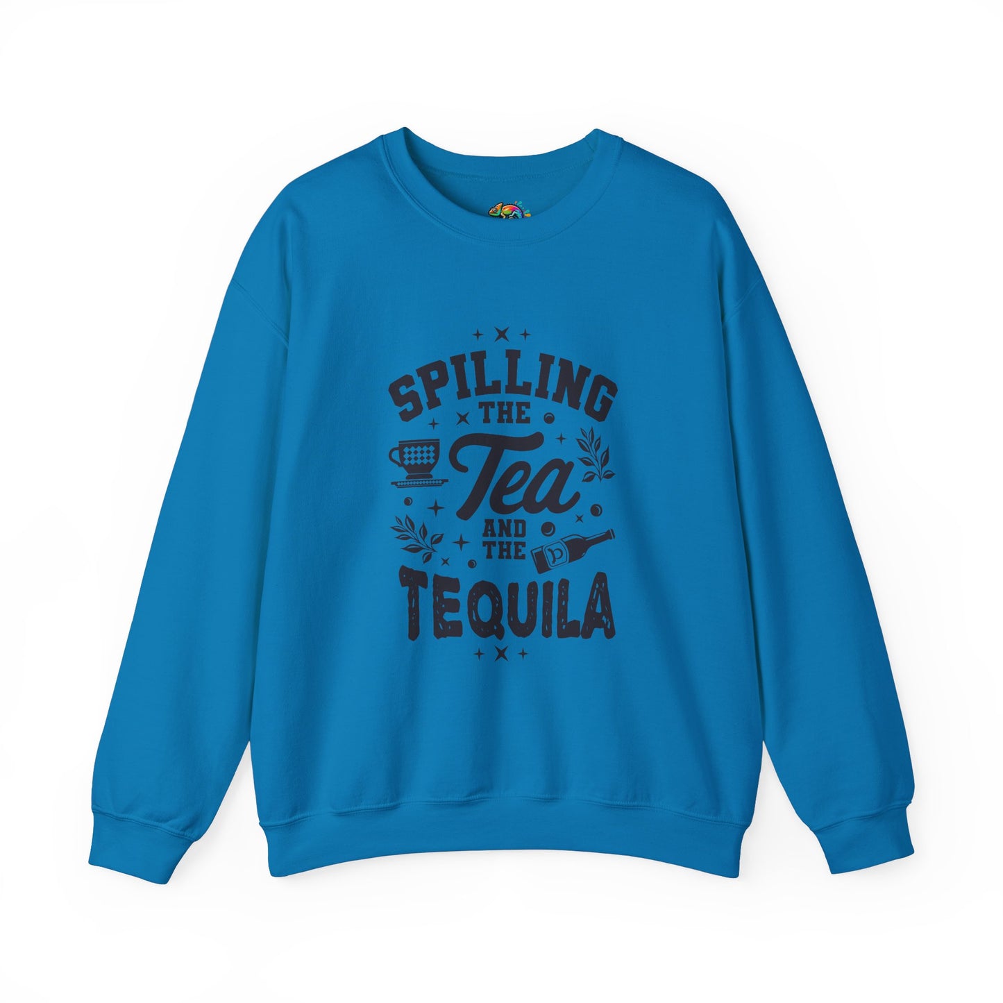 Unisex Heavy Blend™ Crewneck Sweatshirt (Spill Tea & Tequila)