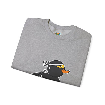 Unisex Heavy Blend™ Crewneck Sweatshirt (Ninja Duck)