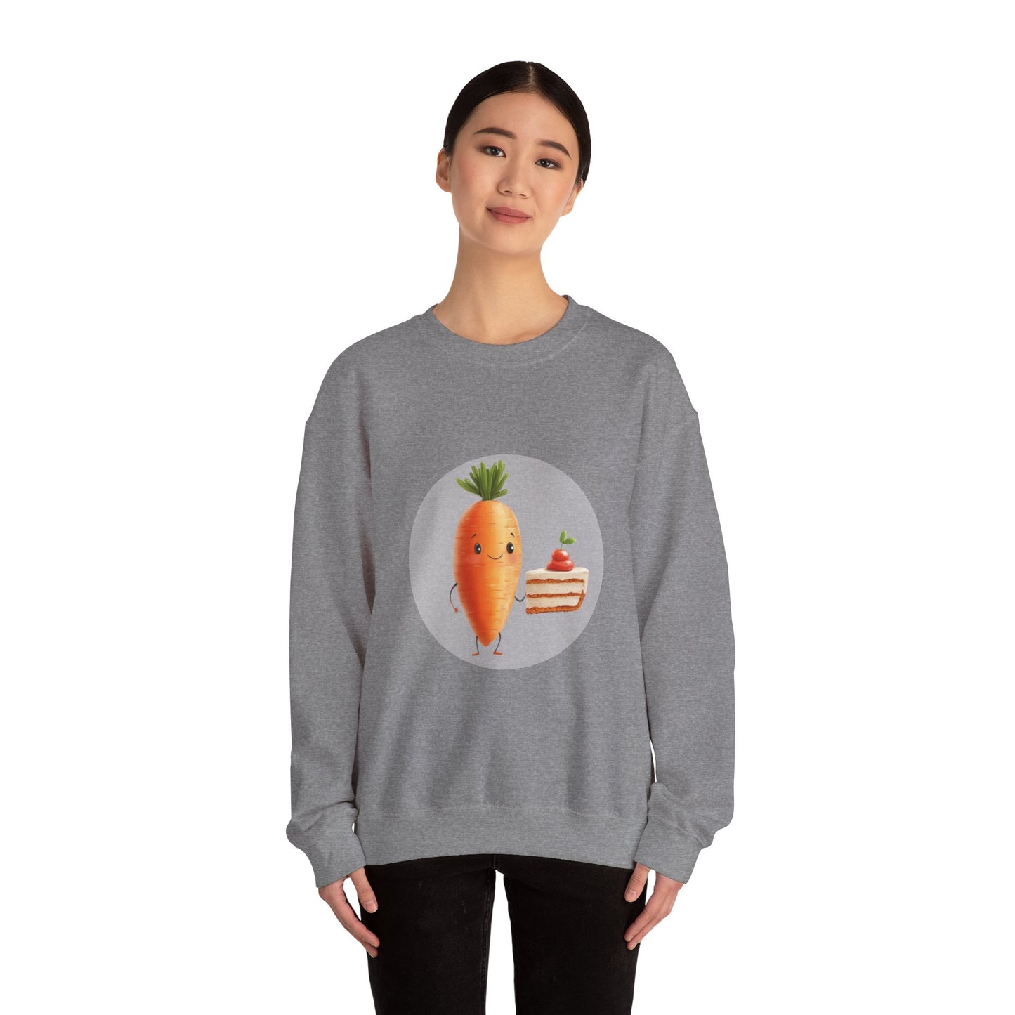 Unisex Heavy Blend™ Crewneck Sweatshirt (Carrot Cake)