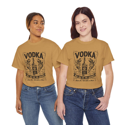 Unisex Heavy Cotton Tee (Vodka - Worth a Shot)