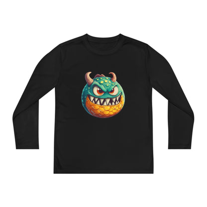 Youth Long Sleeve Competitor Tee (Green Monster 1)