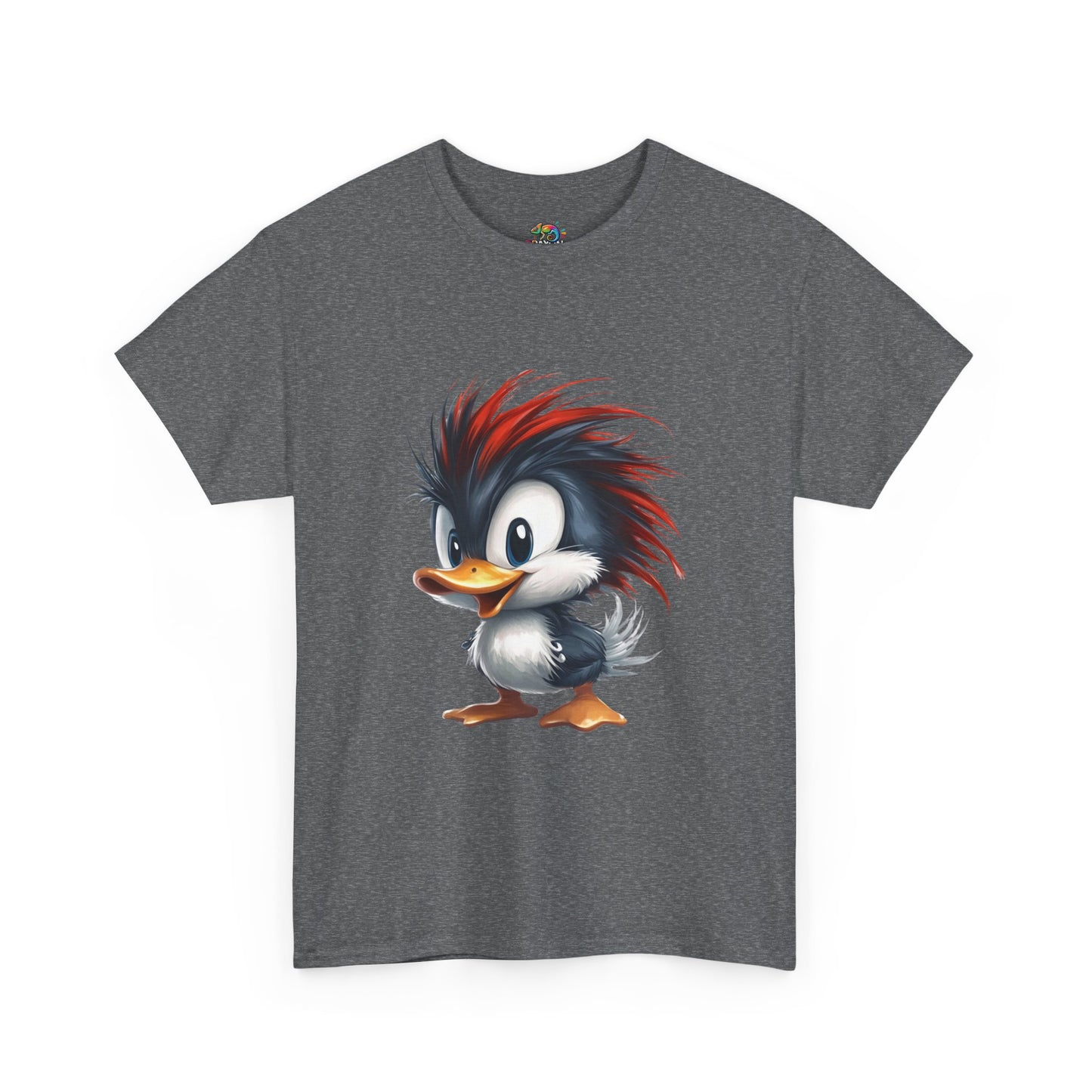 Unisex Heavy Cotton Tee (Red Hair Duck)