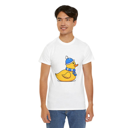 Unisex Heavy Cotton Tee (Chilly Duck)