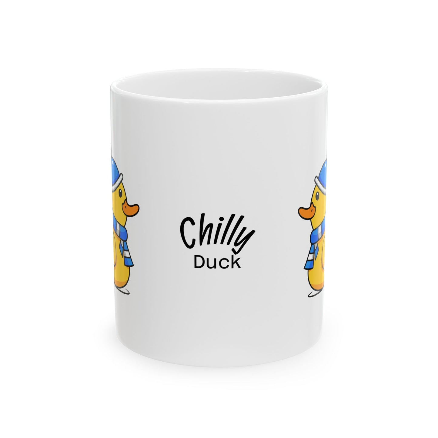 Ceramic Mug — 11 & 15oz (Chilly Duck)