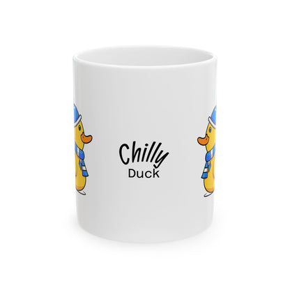 Ceramic Mug — 11 & 15oz (Chilly Duck)
