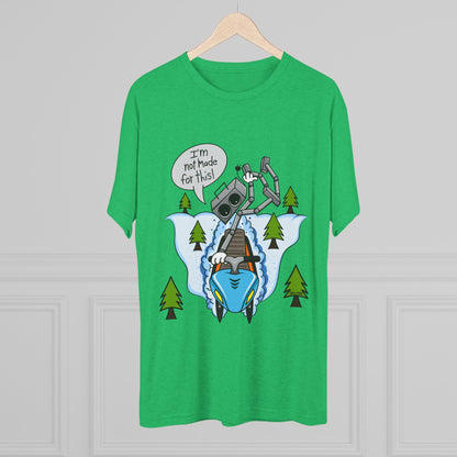 Unisex Tri-Blend Crew Tee (Not made for this - Snowmobiler)