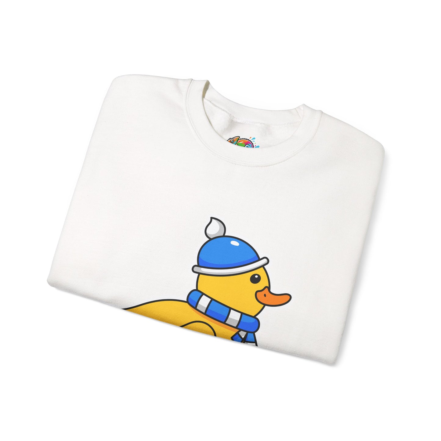 Unisex Heavy Blend™ Crewneck Sweatshirt (Chilly Duck)