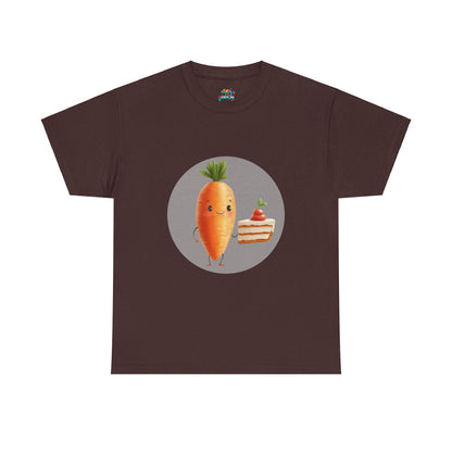 Unisex Heavy Cotton Tee (Carrot Cake)