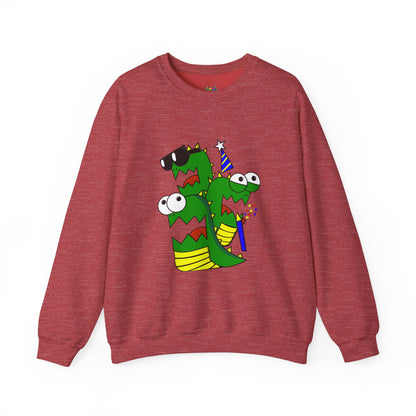 Unisex Heavy Blend™ Crewneck Sweatshirt (Larry the Snake thing)