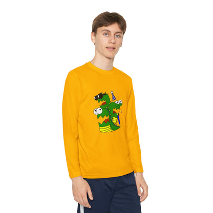 Youth Long Sleeve Competitor Tee (Larry the Snake thing)