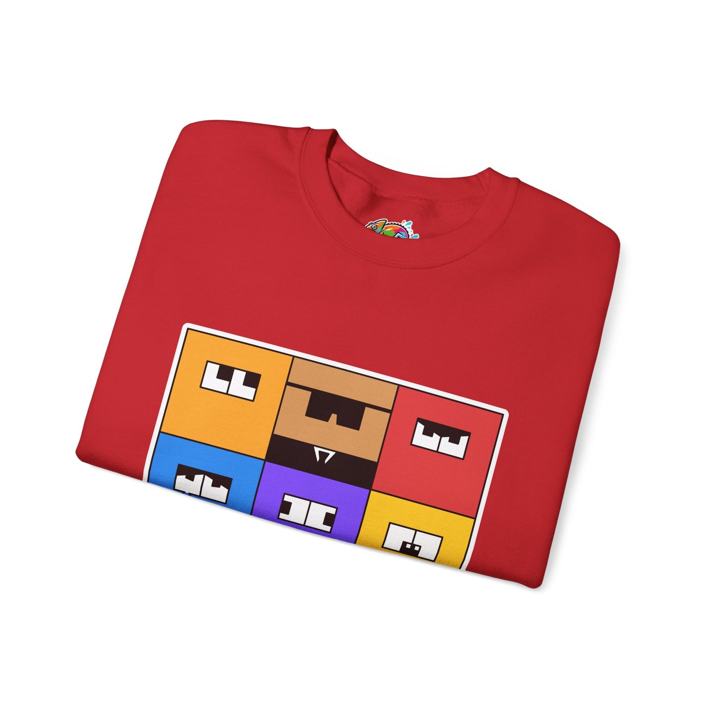 Unisex Heavy Blend™ Crewneck Sweatshirt (Emotion Blocks)