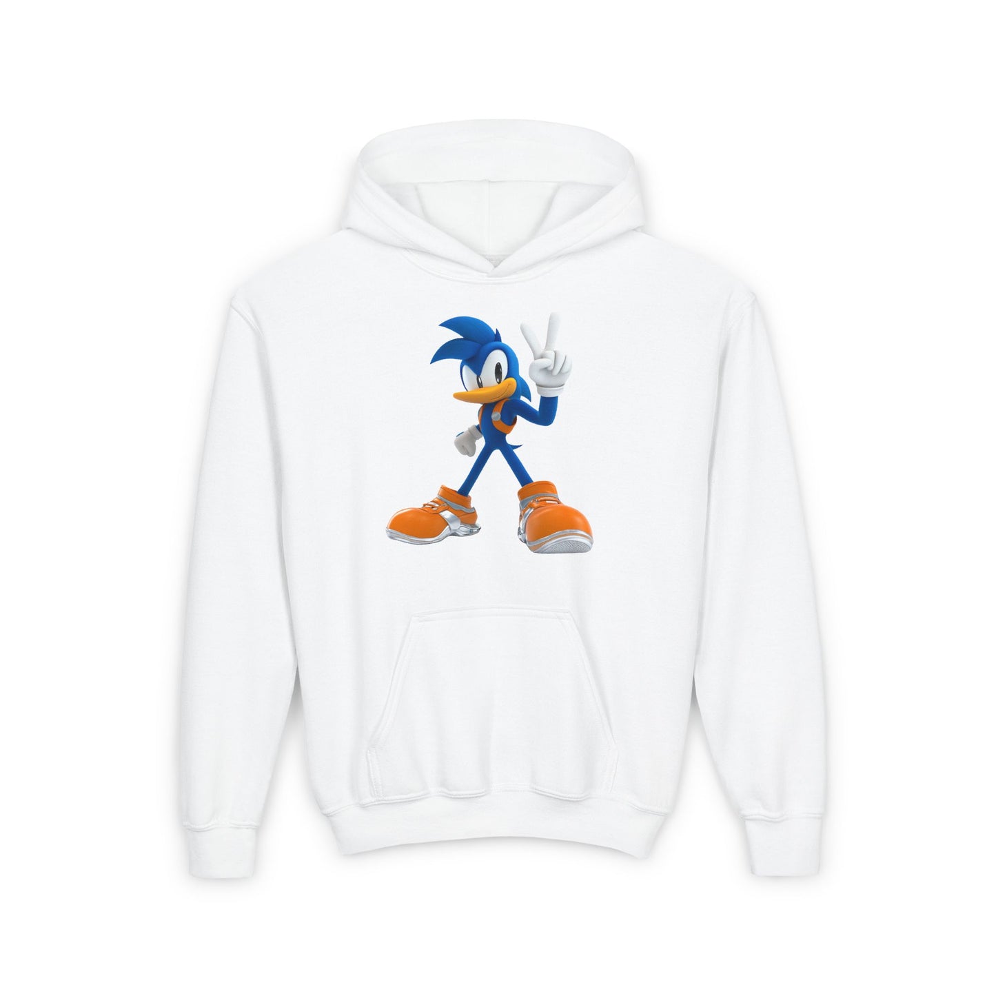 Youth Heavy Blend Hooded Sweatshirt (Peace Duck)