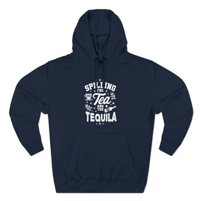 Three-Panel Fleece Hoodie (Spill Tea & Tequila)