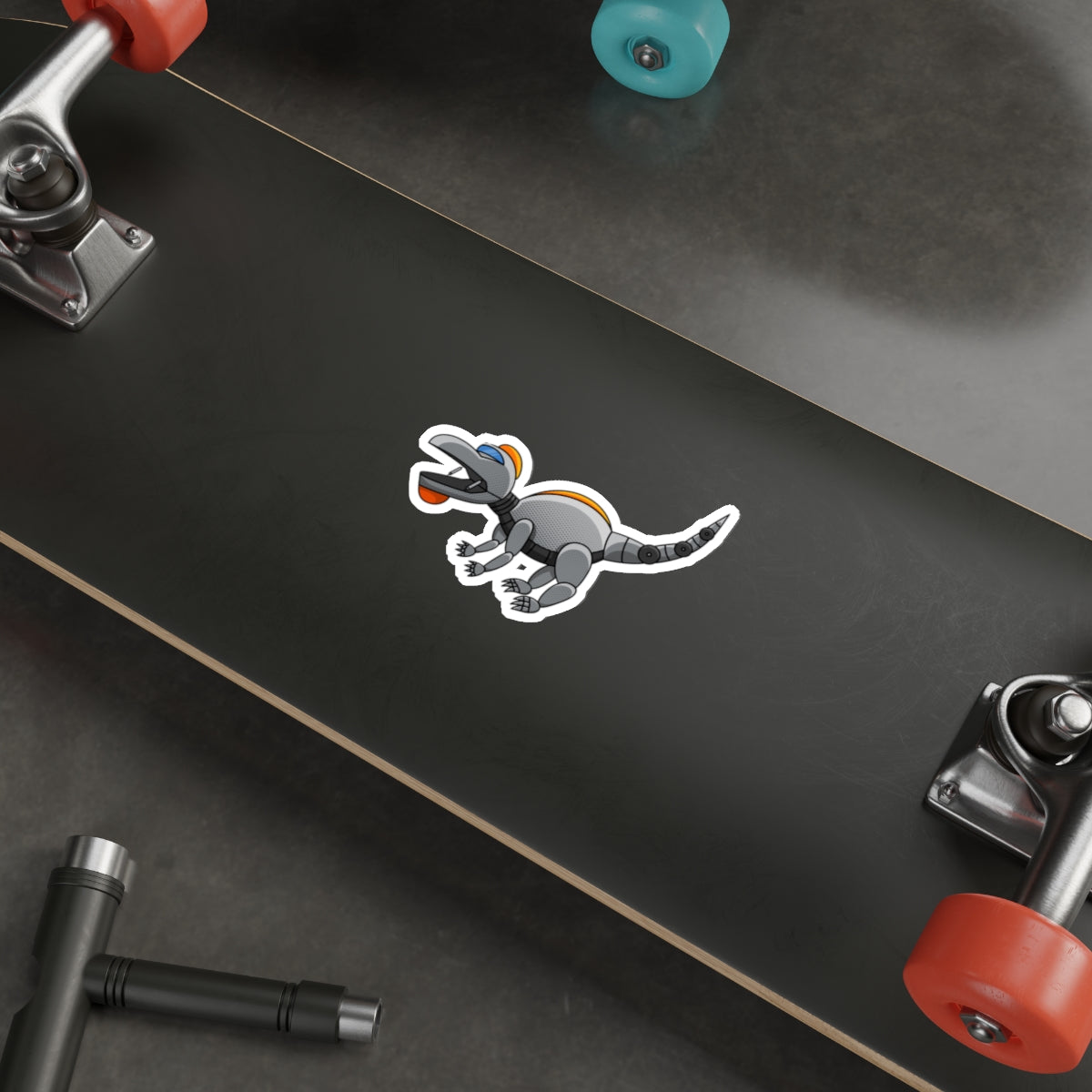 Die-Cut Stickers | Vibrant Art for Personalization (Iguanatron)
