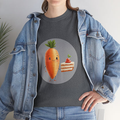 Unisex Heavy Cotton Tee (Carrot Cake)