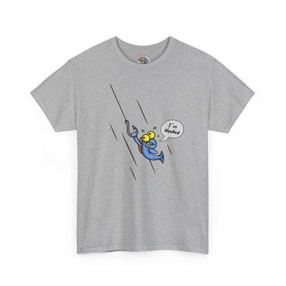 Unisex Heavy Cotton Tee (Fishing Hooked)