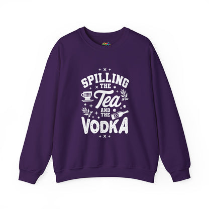 Unisex Heavy Blend™ Crewneck Sweatshirt (Spill Tea & Vodka)