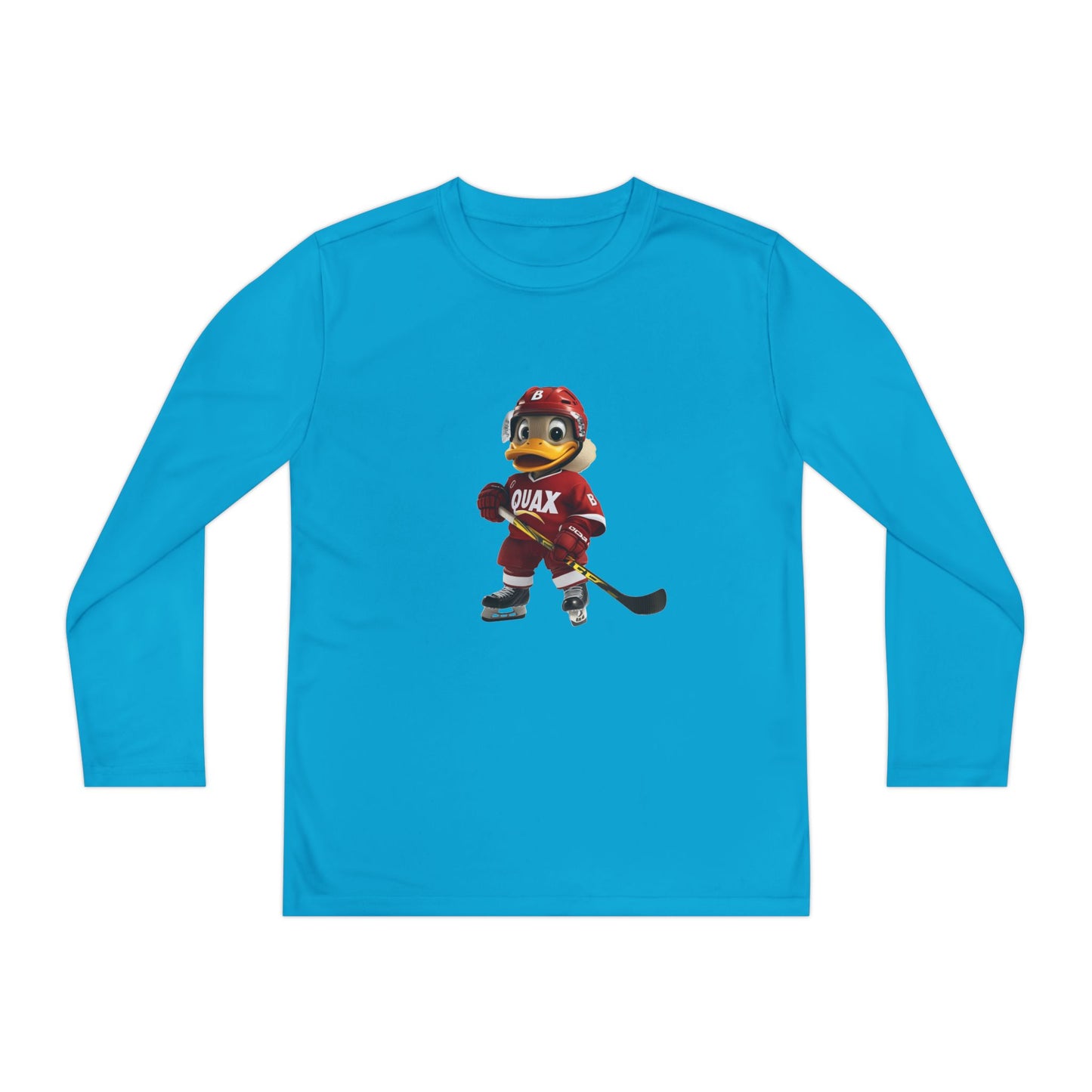 Youth Long Sleeve Competitor Tee (Hockey Quax)