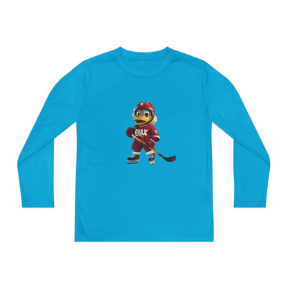 Youth Long Sleeve Competitor Tee (Hockey Quax)