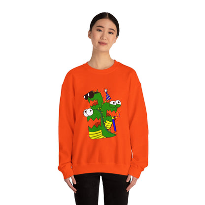 Unisex Heavy Blend™ Crewneck Sweatshirt (Larry the Snake thing)