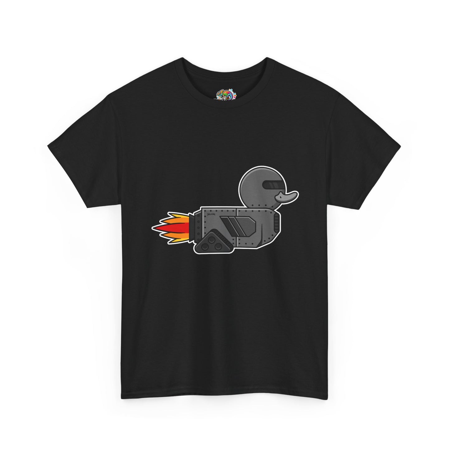 Unisex Heavy Cotton Tee (Robot Duck)