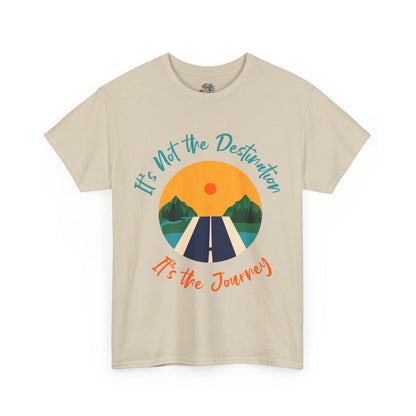 Unisex Heavy Cotton Tee (It's not Destination, It's Journey)