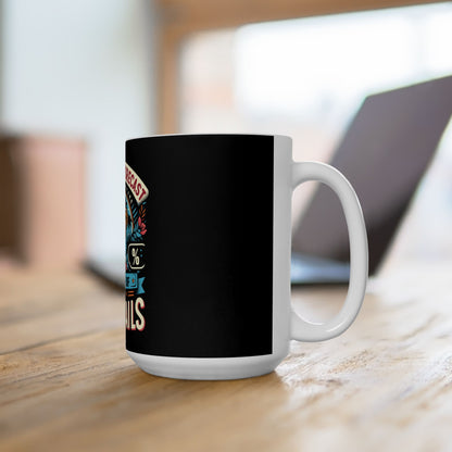 Ceramic Mug, 11oz, 15oz (99% Chance of Cocktails)