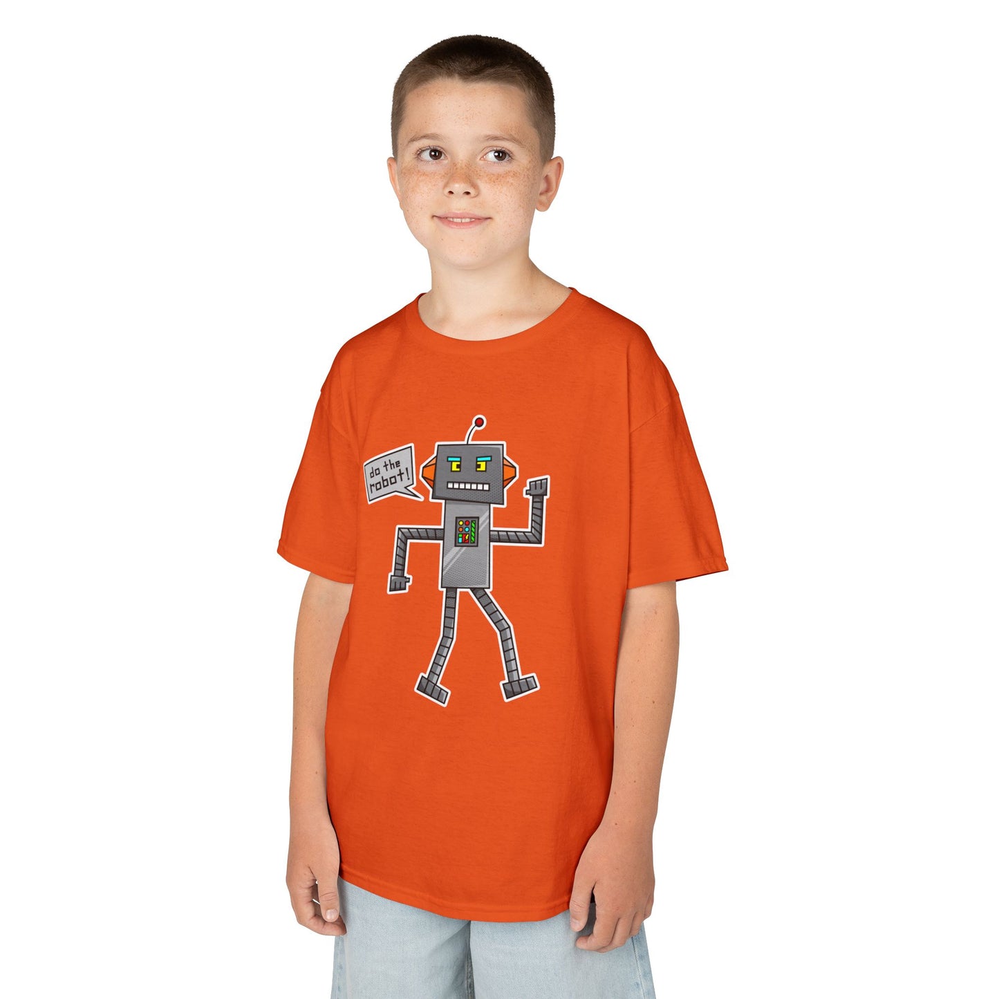 Kids Heavy Cotton T-Shirt (Do the Robot)