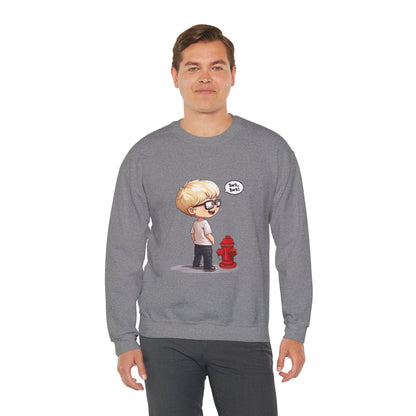 Unisex Heavy Blend™ Crewneck Sweatshirt (Bark Bark)