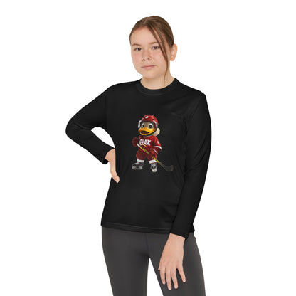 Youth Long Sleeve Competitor Tee (Hockey Quax)