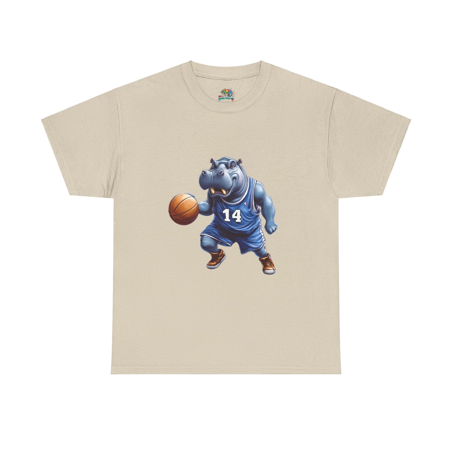 Unisex Heavy Cotton Tee (Hippo Baller)