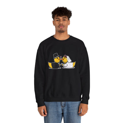 Unisex Heavy Blend™ Crewneck Sweatshirt (Wedding Ducks)