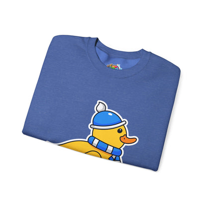 Unisex Heavy Blend™ Crewneck Sweatshirt (Chilly Duck)