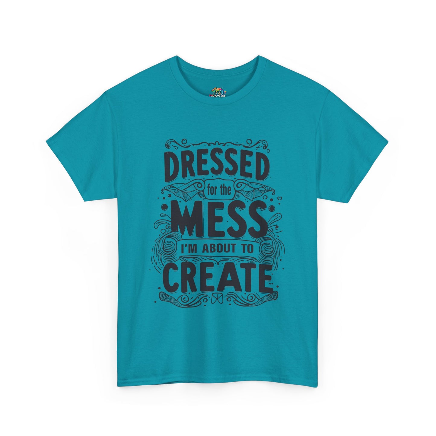 Unisex Heavy Cotton Tee (Dressed for the Mess)