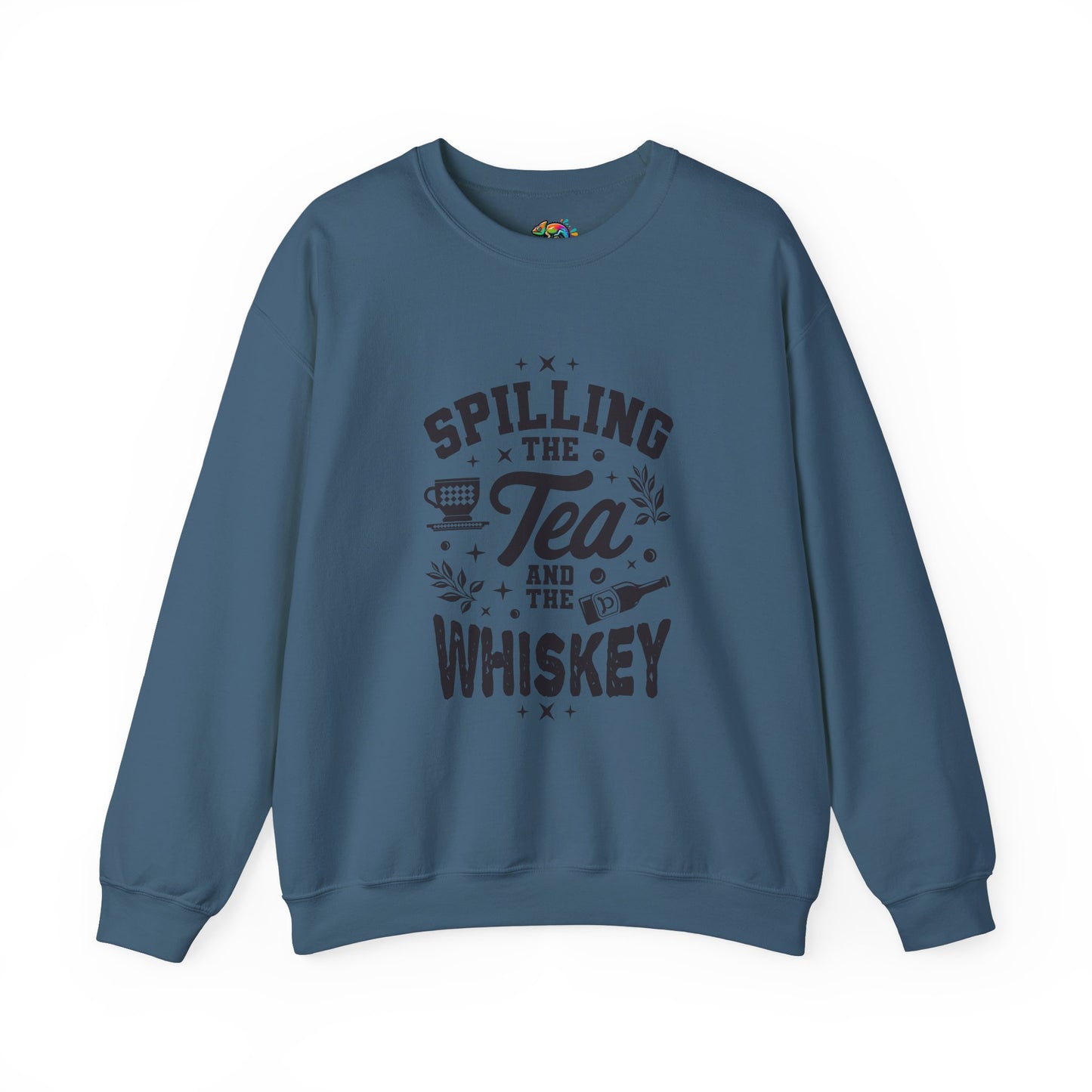 Unisex Heavy Blend™ Crewneck Sweatshirt (Spill Tea & Whiskey)