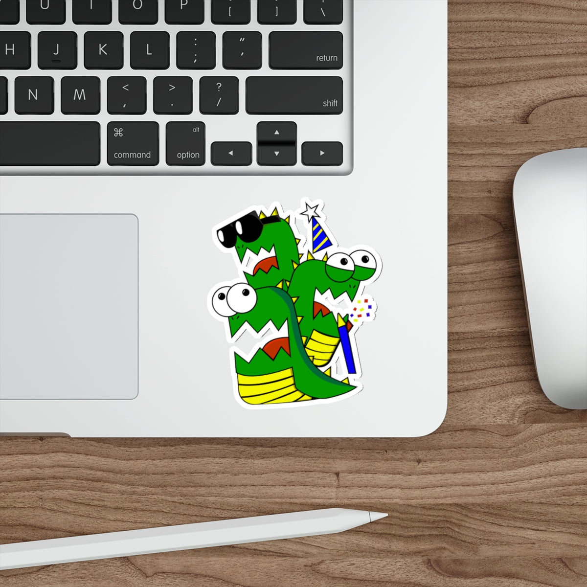 Die-Cut Stickers | Vibrant Art for Personalization (Larry the Snake thing)