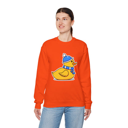 Unisex Heavy Blend™ Crewneck Sweatshirt (Chilly Duck)