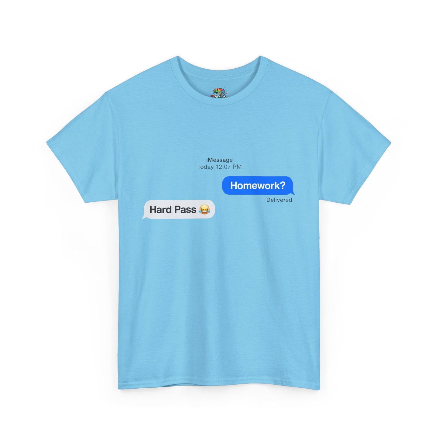 Unisex Heavy Cotton Tee (Homework? Hard Pass)